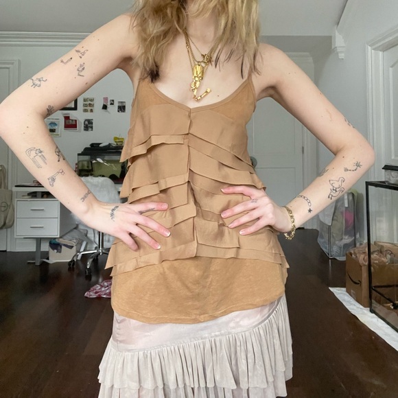 Ruffled camisole - Picture 2 of 5